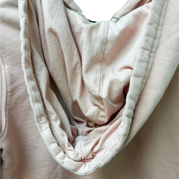 adidas hoodie women size small pink front logo sweatshirt knit pullover classic - Picture 5 of 5